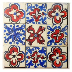 Traditional Portuguese Art Ceramic Tile