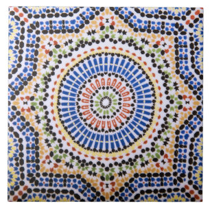 Traditional Portuguese Azulejo Tile Pattern