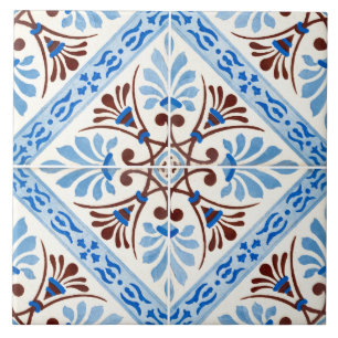 Traditional Portuguese glazed  Ceramic Tile
