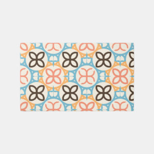 Traditional Portuguese Spanish Moroccan Mosaic Rug