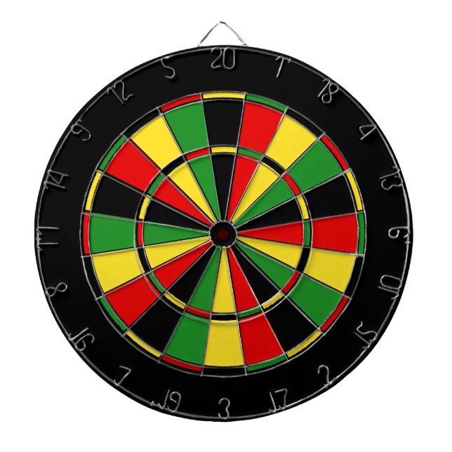 Traditional Rasta Dartboard (Front)