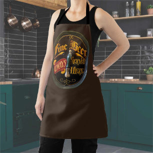 Traditional Real Ale or Cask Beer Pub Barman's Apron