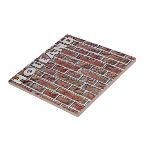 Traditional Red Dutch Brickwork Pointing Holland Ceramic Tile