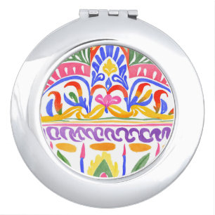 traditional Romanian decor Compact Mirror