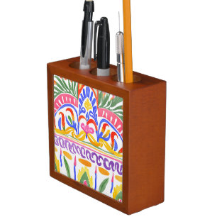 traditional Romanian decor Desk Organizer