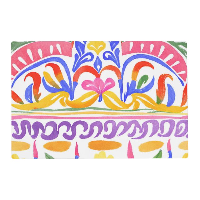 traditional Romanian decor Placemat (Front)