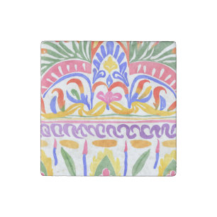 traditional Romanian decor Stone Magnet