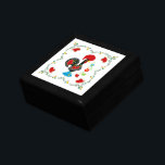 Traditional Rooster of Portugal in black Gift Box<br><div class="desc">The Portuguese folks in the Barcelos area have molded clay animals, especially roosters, since ancient times. But between 1940 and 1960, the Barcelos rooster became a symbol of Portuguese tourism. After 1960, it began to be associated with the legend of the pilgrim saved from the gallows. The Barcelos rooster evolved...</div>