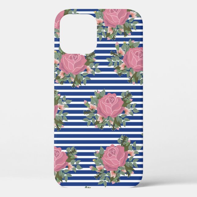 Traditional Rose posy Case-Mate iPhone Case (Back)