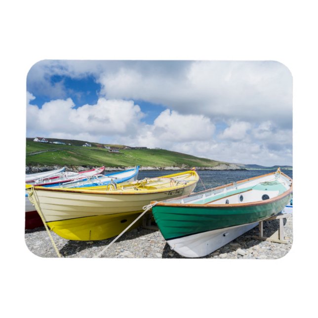 Traditional rowboats magnet (Horizontal)