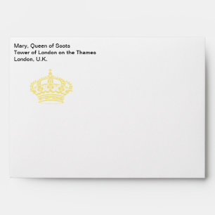 Traditional Royal Crown Envelope