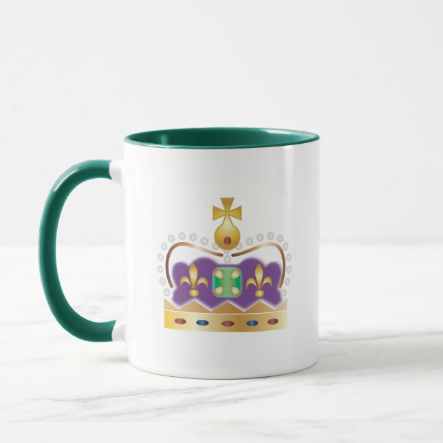 Traditional Royal Crown Mug (Left)