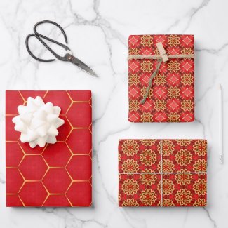 Traditional Royal Red & Gold 