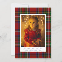 Traditional Royal Stewart Tartan Plaid Photo