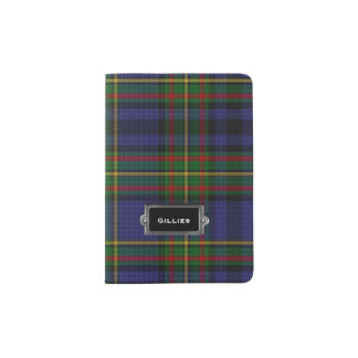 Traditional Scottish Gillies Plaid Passport Holder