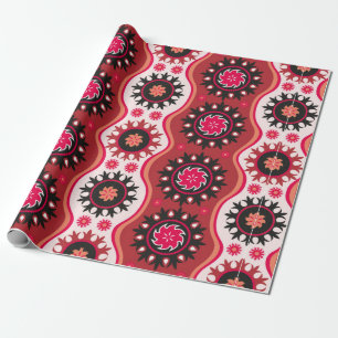 Traditional seamless oriental ornament wrapping paper