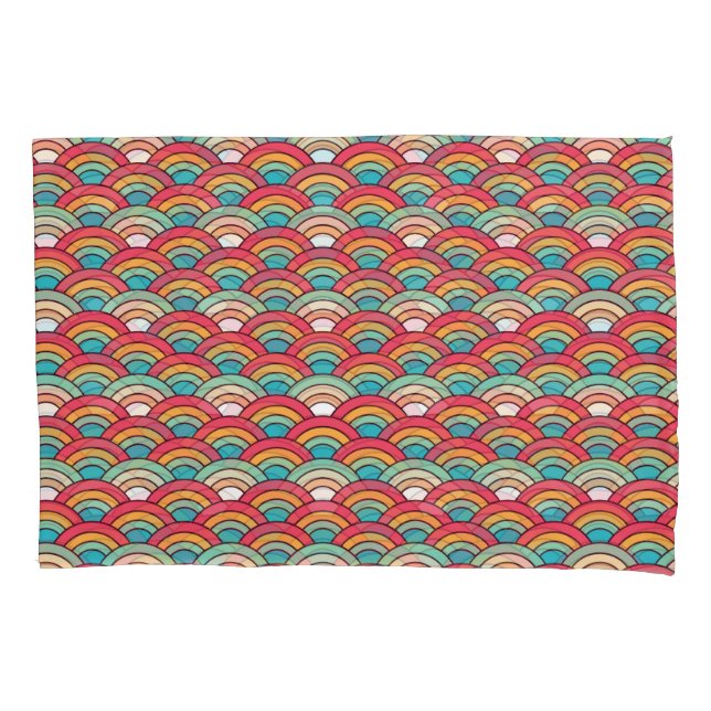Traditional Seamless Pattern Elegant Design Pillow Case (Front)