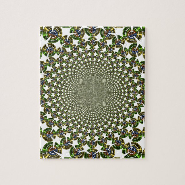 Traditional Seamless Sharks Jigsaw Puzzle (Vertical)