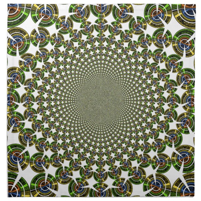 Traditional Seamless Sharks Napkin (Front)