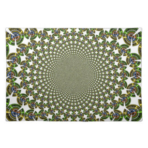 Traditional Seamless Sharks Placemat