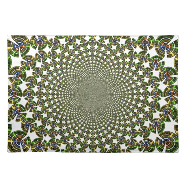 Traditional Seamless Sharks Placemat (Front)