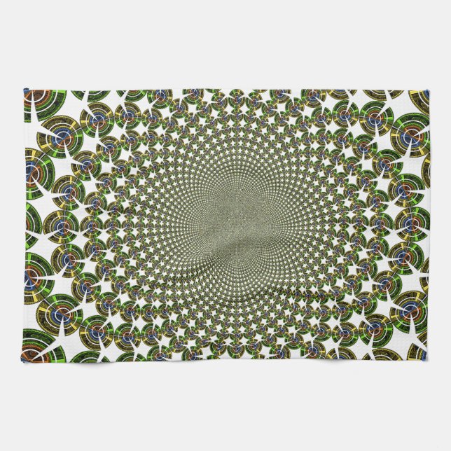 Traditional Seamless Sharks Towel (Horizontal)