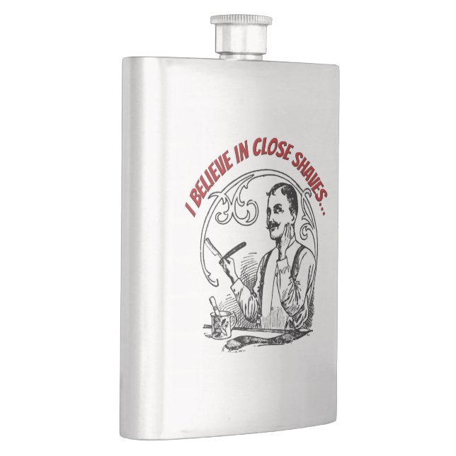 Traditional Shaver's Flask (Right)