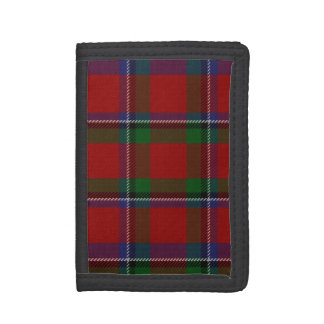 Traditional Sinclair Tartan Plaid Tri-fold Wallet