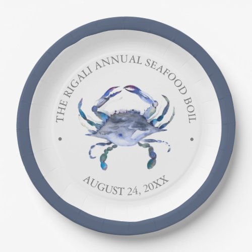 Traditional Southern Crab Boil Paper Plates