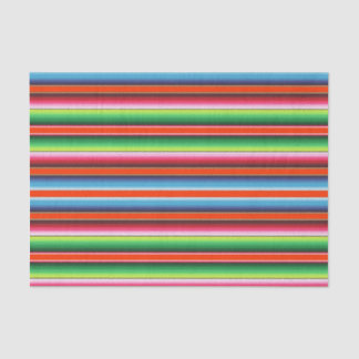 Traditional Spanish Serape Fiesta Mexican Blanket Tissue Paper