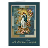 Traditional Spiritual Bouquet Assumption Mary (Front)