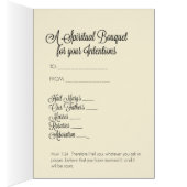 Traditional Spiritual Bouquet Assumption Mary (Inside (Right))