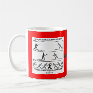 Traditional Stages of Zombie Engagement Coffee Mug