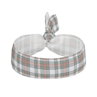 Traditional Stewart Dress Tartan Plaid Head Band Hair Tie