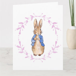 Traditional Storybook Rabbit Card