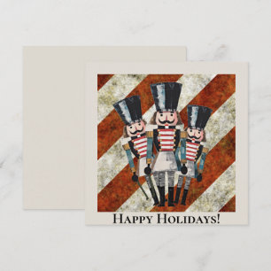 Traditional Striped Nutcracker Soldiers  Invitation
