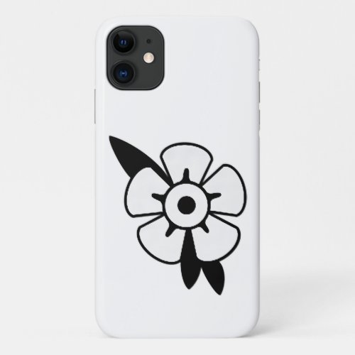 Traditional Style Flower Tattoo Gift Tattoo Lover iPhone 11 Case