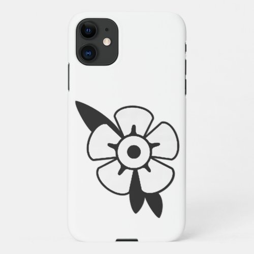 Traditional Style Flower Tattoo Gift Tattoo Lover iPhone 11 Case