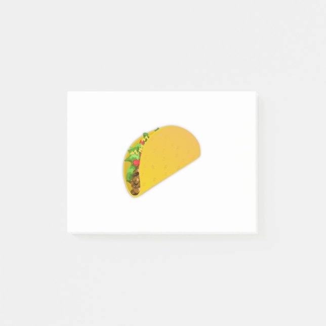 Traditional Taco Post-it Notes (Front)