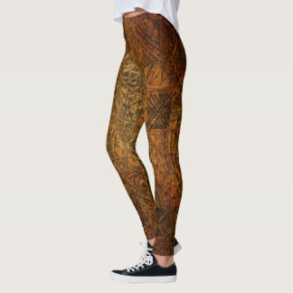 Traditional Tahitian Tapa Leggings