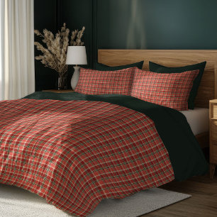 Traditional Tartan Bedding for Festive Cheer Duvet Cover