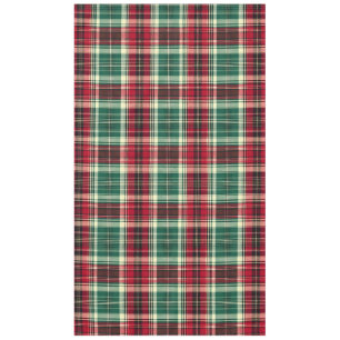 Traditional Tartan Christmas Tablecloth
