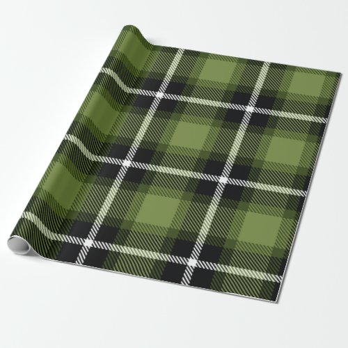 Traditional Tartan Pattern Wrapping Paper