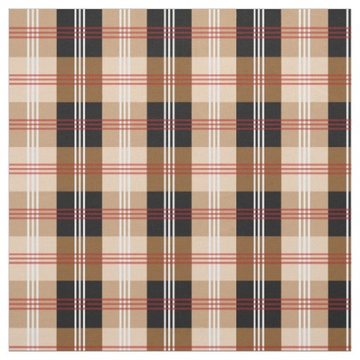 Traditional tartan plaid fabric