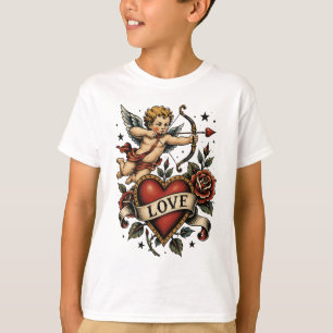 Traditional Tattoo Heart T-Shirt