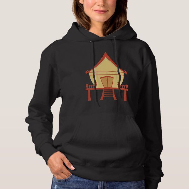 Traditional Thai House Hoodie (Front)