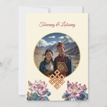 Traditional Tibetan Art Flower Wedding |