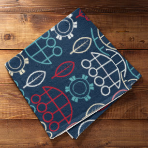Traditional Tribal Pattern Art Cloth Placemat