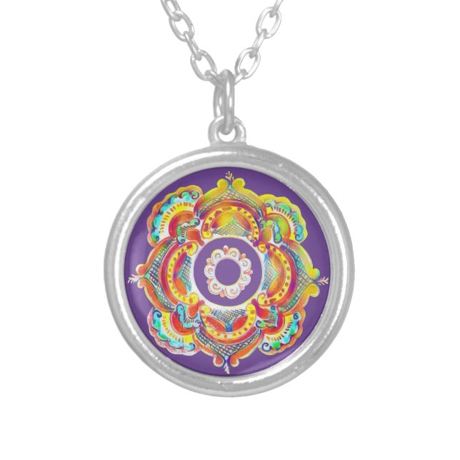 Traditional ukrainian folk necklace  (Front)