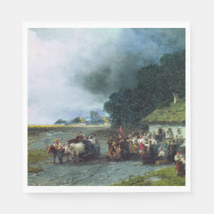 Traditional Ukrainian Wedding (Ukraine) (Marriage) Napkins